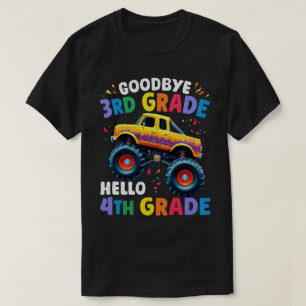T-shirt Adieu Camion Monster de 3e année