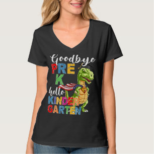 T-shirt Adieu Pré K Bonjour maternelle Ici Je Viens Gradu