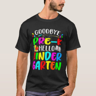 T-shirt Adieu Pré K Bonjour maternelle Retour À L'École Bo