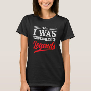 T-shirt Adieu Sortir Co Collègues Travailleurs Retraités