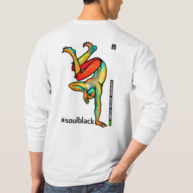 T-shirt Adinkra : Coeurs Allumés ! (Dos)