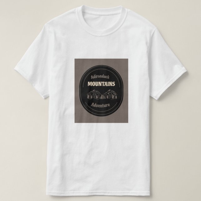 T-shirt Adirondack adventure (Design devant)