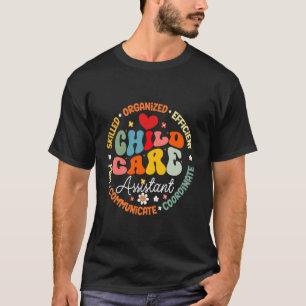 T-shirt Adjoint à la garderie Fournisseur d'école de garde