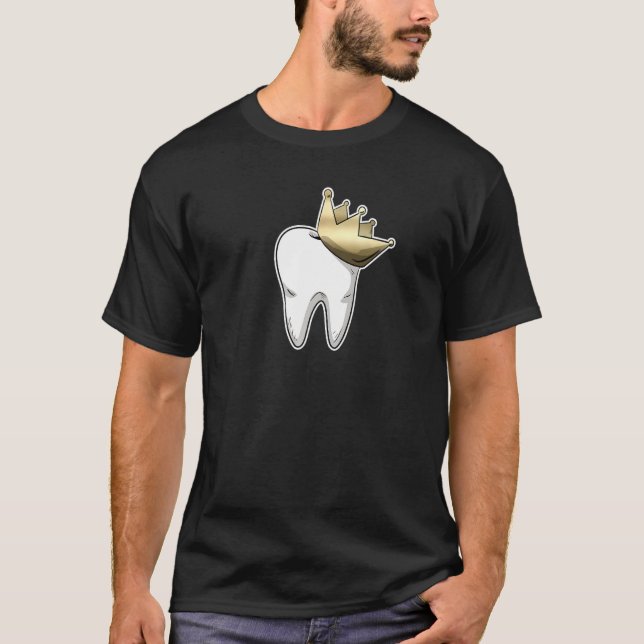 T-shirt Adjoint dentaire Dentiste Bracelet dents Dents Fée (Devant)