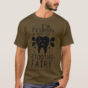 T-shirt Adjoint étudiant Dentelle Hygiéniste Dents Fun