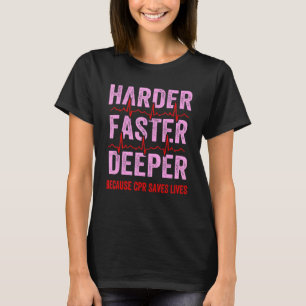 T-shirt Adjoint Médicale certifié CMA Harder CPR Assisti