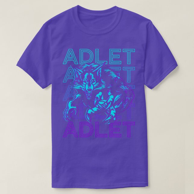 T-shirt Adlet Inuit Mythology Retro Adlet Cadeau (Design devant)