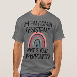 T-shirt Admin Assistant Jour Assistant administratif Maman