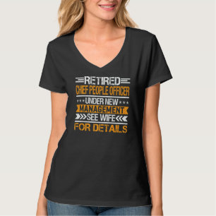 T-shirt Administrateur en chef des ressources humaines à l