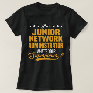 T-shirt Administrateur réseau junior