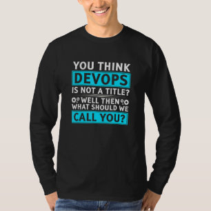 T-shirt Administrateur système et développeur pour un ingé