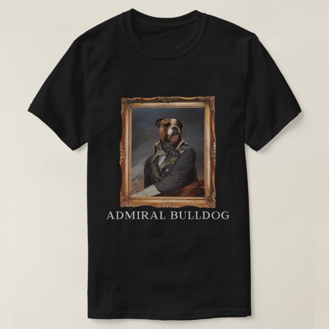 T-SHIRT ADMIRAL BULLDOG (Design devant)