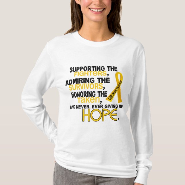 T-shirt Admirer de soutien honorant le Cancer de 3,2 (Devant)