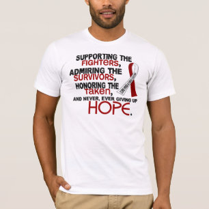 T-shirt Admirer de soutien honorant le Cancer principal du