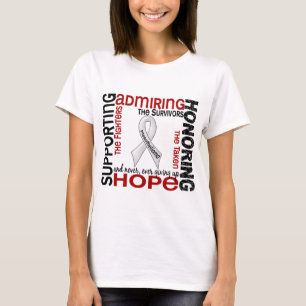 T-shirt Admirer de soutien honorant le mèsothéliome 9