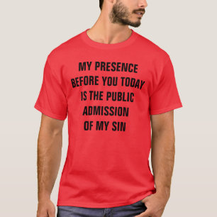 T-shirt admission