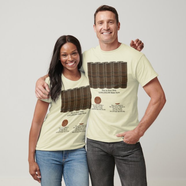 T-shirt ADN des courses (Unisexe)