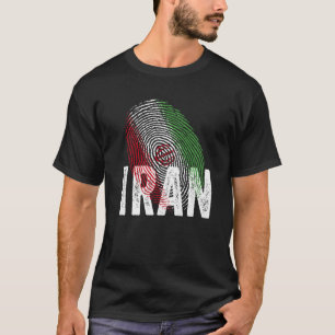 T-shirt ADN Iran Fière Cool iranien Iran Drapeau