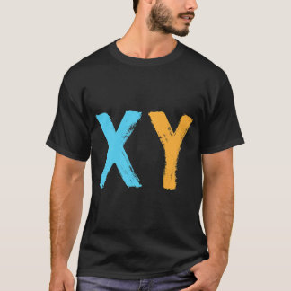 T-shirt ADN Molécule XY Homme Chromosome Biotechnologie T-