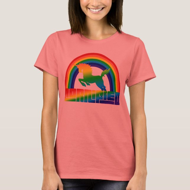T-shirt ado cornifié des années 80 (Devant)