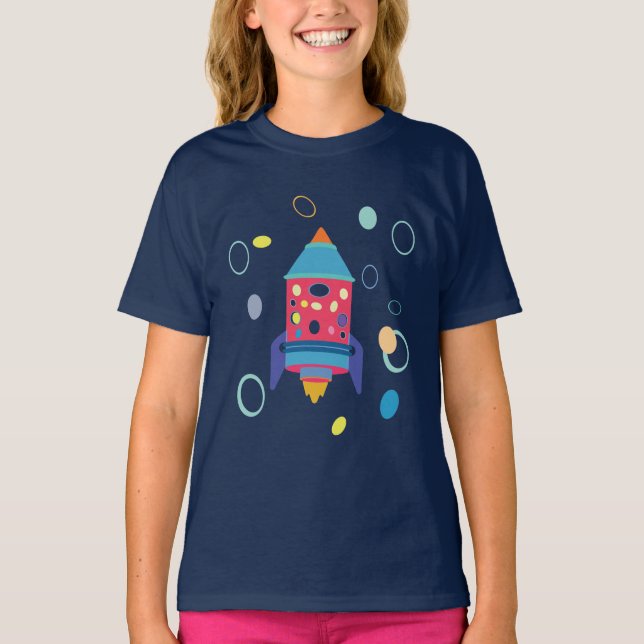 T-shirt Ado Space Rocket (Devant)