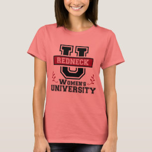 T-shirt Adolescent féminin Redneck