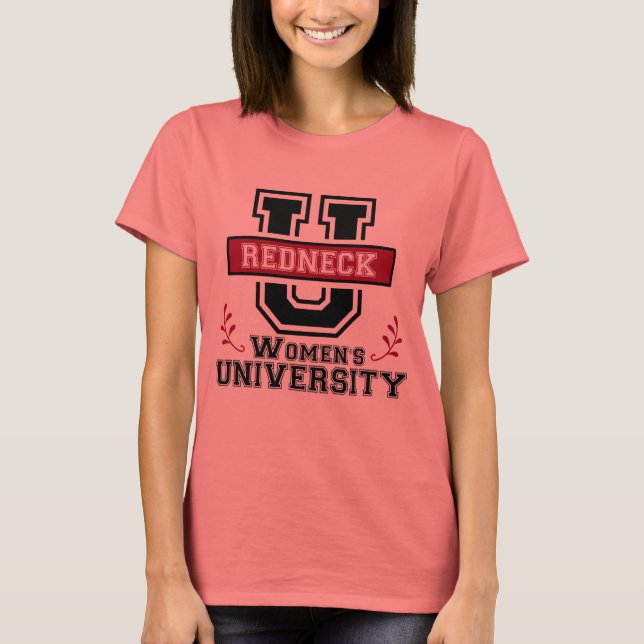 T-shirt Adolescent féminin Redneck (Devant)