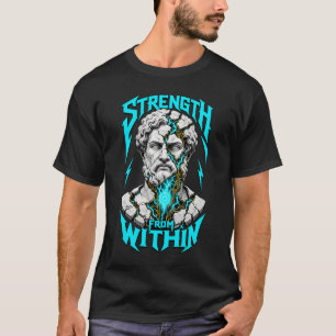 T-shirt ADOM Force Intérieure Statue Grecque