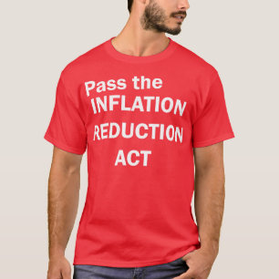 T-shirt Adopter la loi sur la réduction de l'inflation