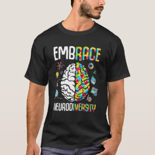 T-shirt Adopter la Neurodiversité Autisme Tdah Sensibilisa