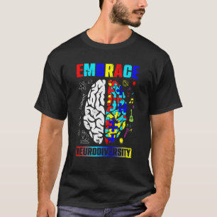 T-shirt Adopter la Neurodiversité Sensibilisation à l'Auti