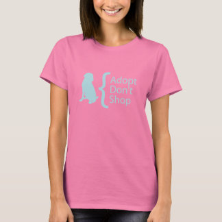 T-shirt Adopter Ne pas Acheter