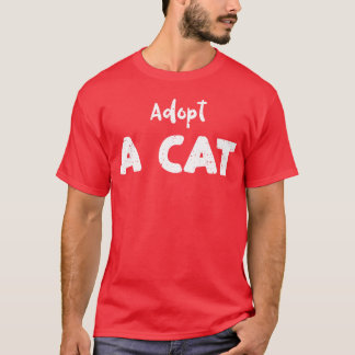 T-shirt Adopter Un Chat Cats
