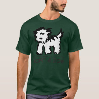 T-shirt Adopter un chien Sauvetage de chiens Amoureux d