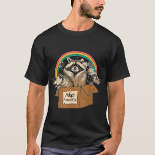 T-shirt Adopter Une Chemise De Feu Rue Chemise De Fil Drôl
