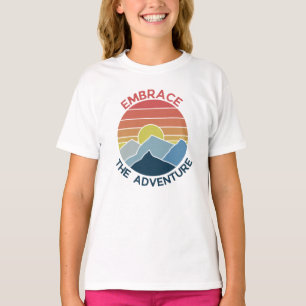 T-shirt Adoptez l'aventure montagne aventure temps