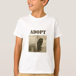 T-shirt Adoptez le chien égaré