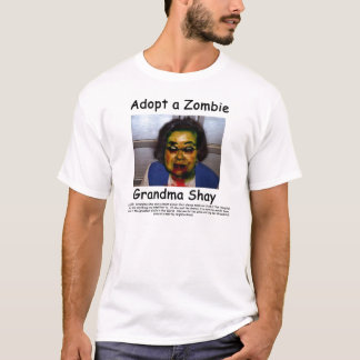 T-shirt Adoptez le zombi de Shay de grand-maman