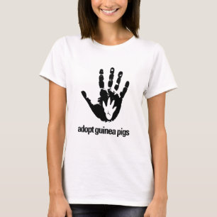 T-shirt Adoptez les cobayes - cobaye aujourd'hui
