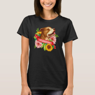 T-shirt Adoptez Ne Pas Acheter Animal Pitbull Pibble Maman