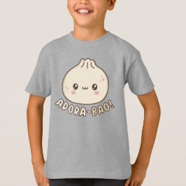 T-shirt Adora-Bao Cute Kawaii Bao Louveur de jeu de mots