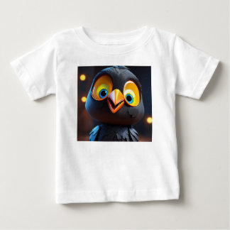 T-shirt adorable Baby Crow