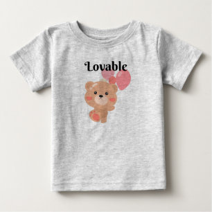 T-shirt adorable Baby Fine Jersey