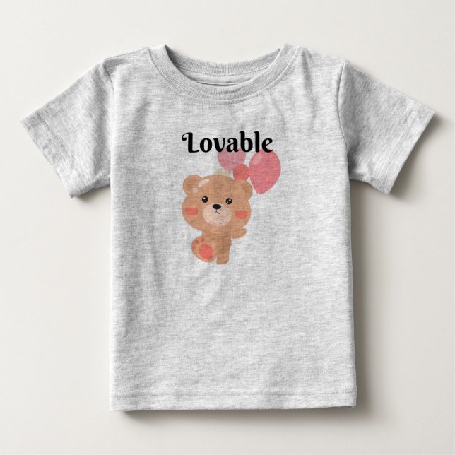 T-shirt adorable Baby Fine Jersey (Devant)