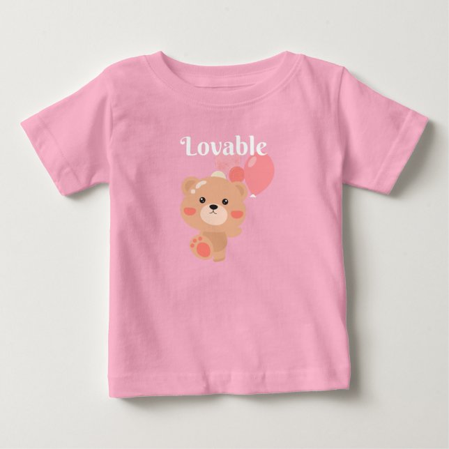T-shirt adorable Baby Fine Jersey (Devant)
