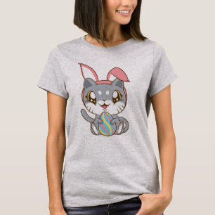 T-shirt Adorable Chat de Pâques
