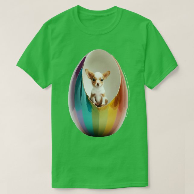 T-shirt Adorable chien dans Eggcellent (Design devant)