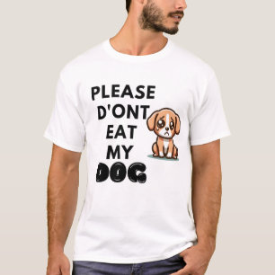 T-shirt Adorable Chien triste Art Cadeau Chien Chien Chien