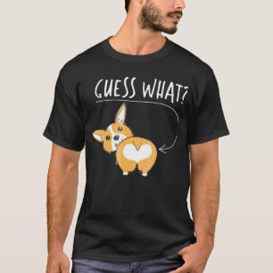 T-shirt Adorable Corgi Butt Devine Quel Tee