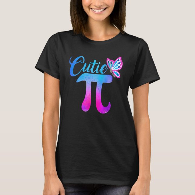 T-shirt Adorable Cutie Pi Mathematics Pie Symbol Pun Pi Da (Devant)